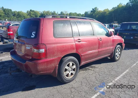 2006 Toyota Highlander V6 from USA, damaged, VIN JTEEP21AX60180757